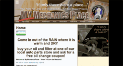 Desktop Screenshot of mymechanicsplace.com
